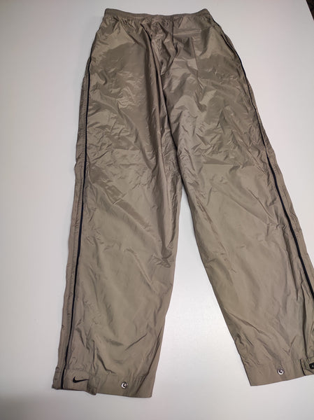 Nike Vintage Trackpants Baggy Nylon Stoff aus Regenjacke #9903