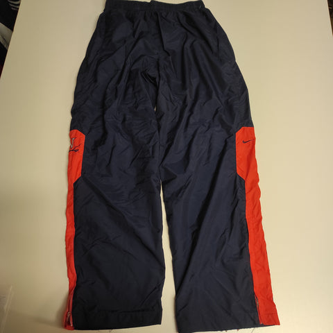 Nike Trackpants Vintage L Baggy Nylon Stoff aus Regenjacke #8584