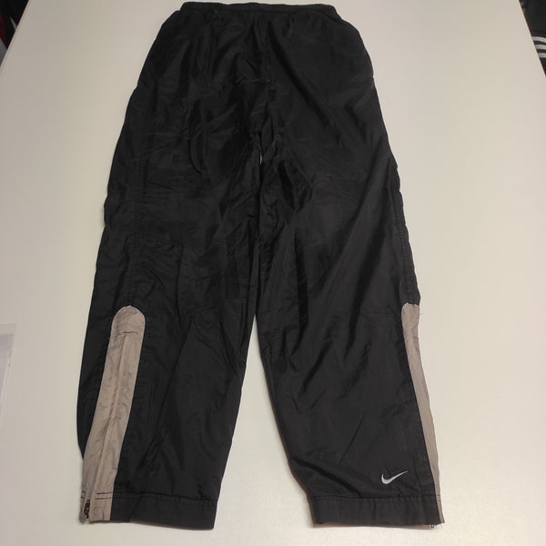 Nike Trackpants Vintage L Baggy Nylon Stoff aus Regenjacke #8298