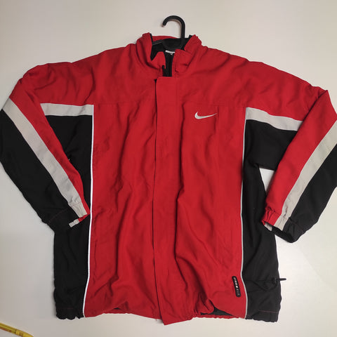 Nike Trackjacket Vintage L Stoff aus Regenjacke #8240