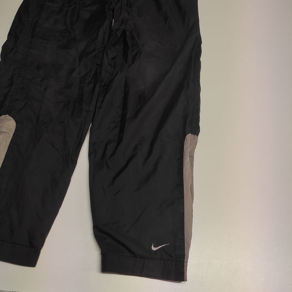 Nike Trackpants Vintage L Baggy Nylon Stoff aus Regenjacke #8298