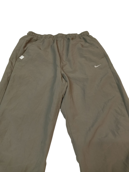 Nike Vintage Trackpants Baggy Nylon Stoff aus Regenjacke M 1168