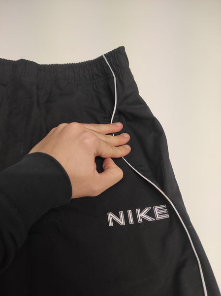 Nike Trackpants Vintage Baggy Gr M fit L Stoff aus Regenjacke #9707 Reflective