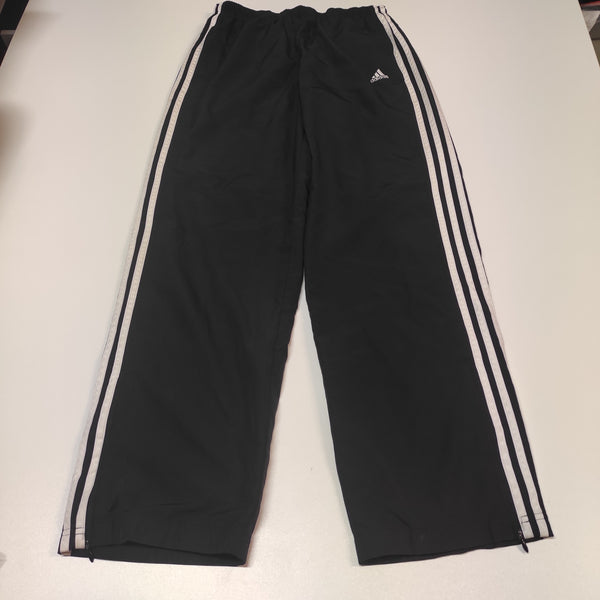 Adidas Vintage Trackpants S baggy nylon stoff aus Regenjacke #8074