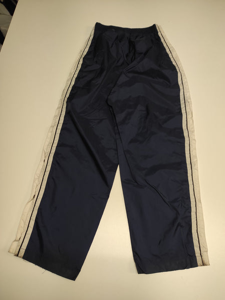 Nike Trackpants Vintage Baggy L nylon stoff aus Regenjacke #6869