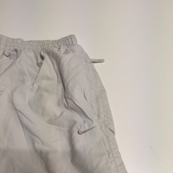 Nike Trackpants Vintage Baggy Nylon Stoff aus Regenjacke S #9266