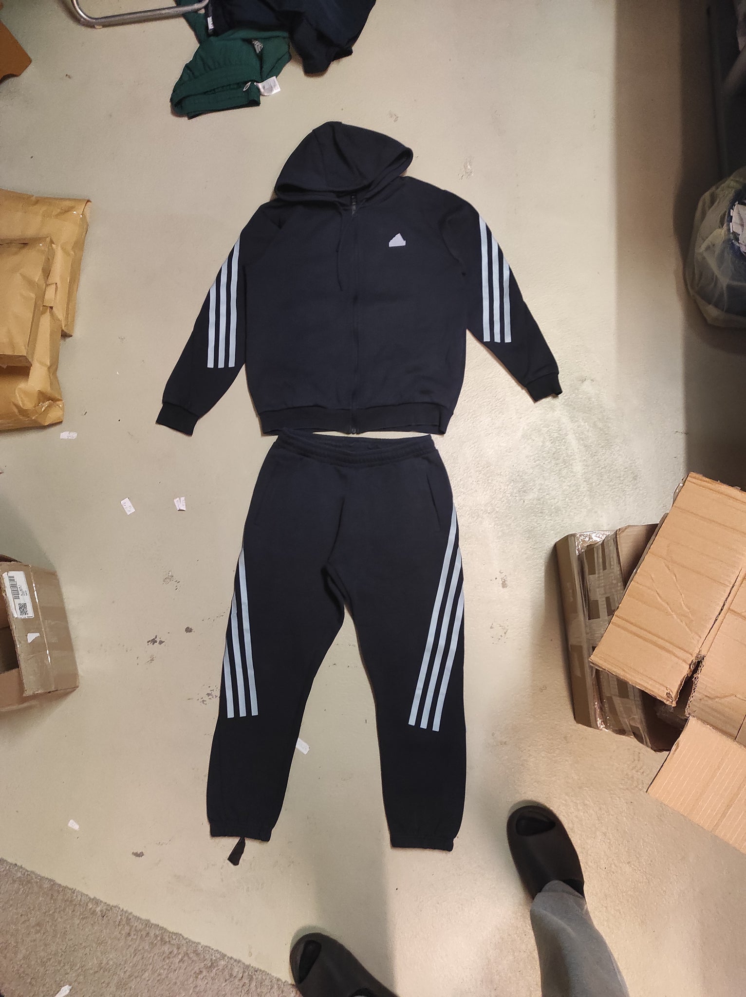 Adidas Vintage Anzug Tracksuit M #508