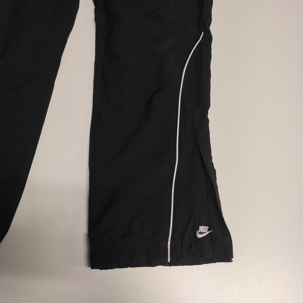 Nike Trackpants M - L Vintage Baggy Nylon Stoff aus Regenjacke Reflective #9104