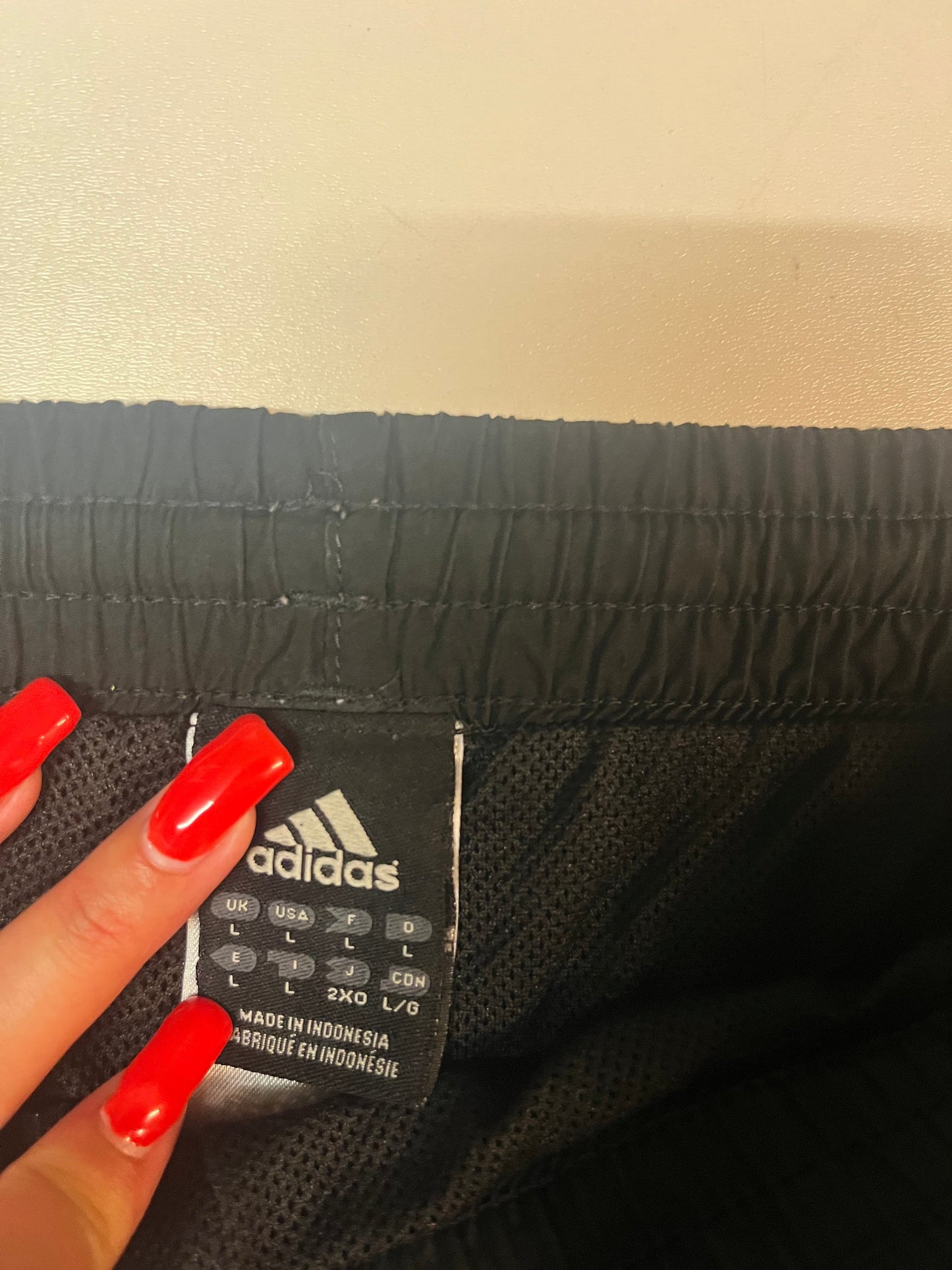 Vintage Adidas Trackpants baggy L fit M 3090